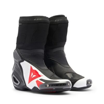 Dainese AXIAL 2 AIR perf. závodní boty bílé/černé/červené vel.47